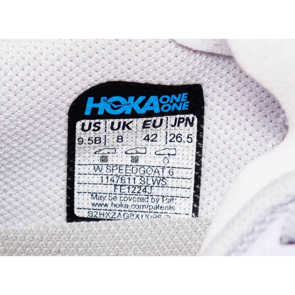 Hoka One One Speedgoat 6 Purple Starlight Glow Trail Running Shoes Womens 9.5 - Picture 7 of 16